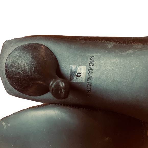 MICHAEL Michael Kors Women’s Black Penny Loafer Pump Size 9 - Picture 9 of 11